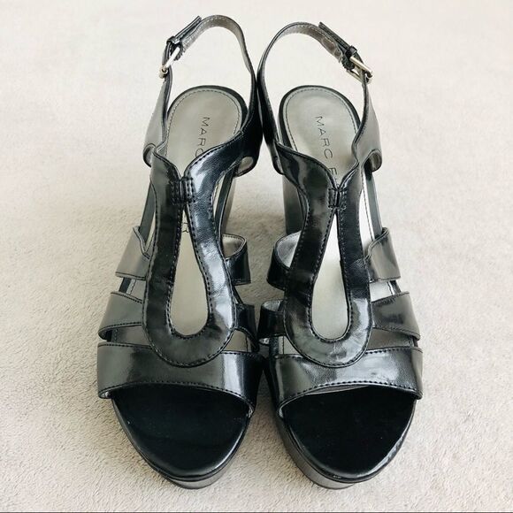 NWOB Marc Fisher FMGlee Platform Sandals - Picture 3 of 14